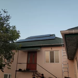 Установка солнечных панелей