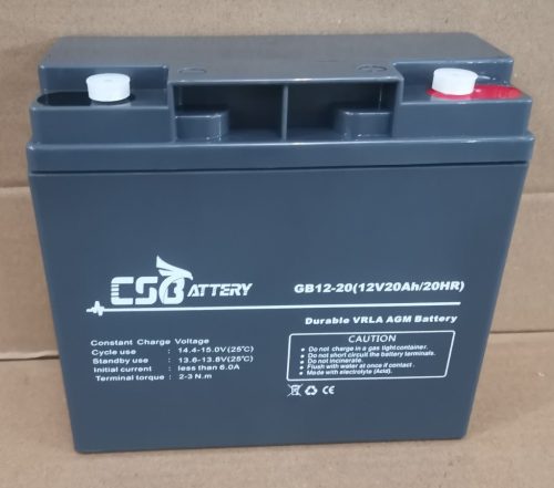 Battery CSB GB 12V20Ah VRLA AGM