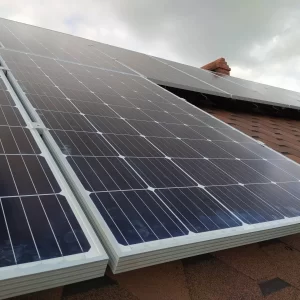 Фотоэлектрическая станция открытого типа.