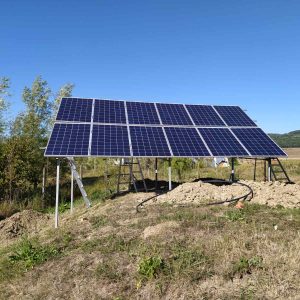 Фотоэлектрическая станция закрытого типа