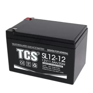 Battery TCS SL12V12Ah VRLA AGM