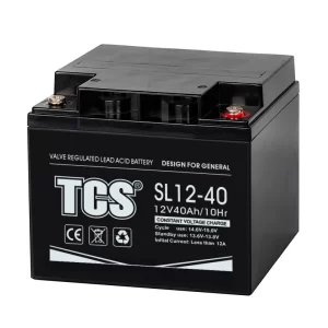 Battery TCS SL12V40Ah VRLA AGM