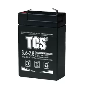 Battery TCS SL6V2,8Ah VRLA AGM