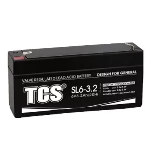 Battery TCS SL6V3,2Ah VRLA AGM