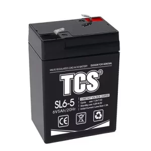 Battery TCS SL6V5Ah VRLA AGM