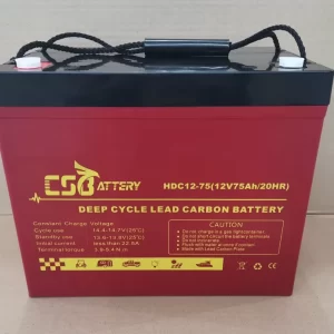 Battery CS HDC-12-75 VRLA Lead Carbon