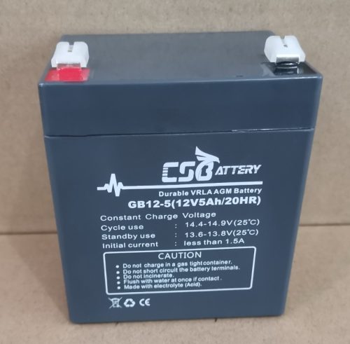 Battery CS GB12V5Ah VRLA AGM